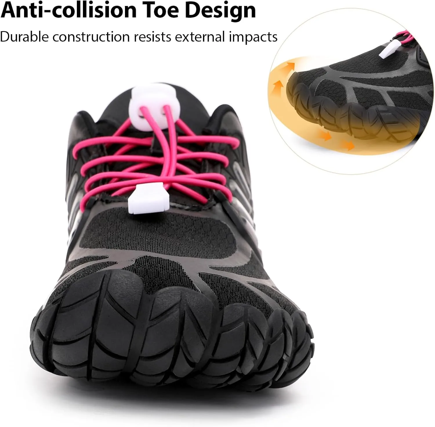 Barefoot Shoes Women Wide Toe Box Zero Drop Minimalist Shoes for Workout Cross-Trainer Walking Hiking Water Grounded Footwear
