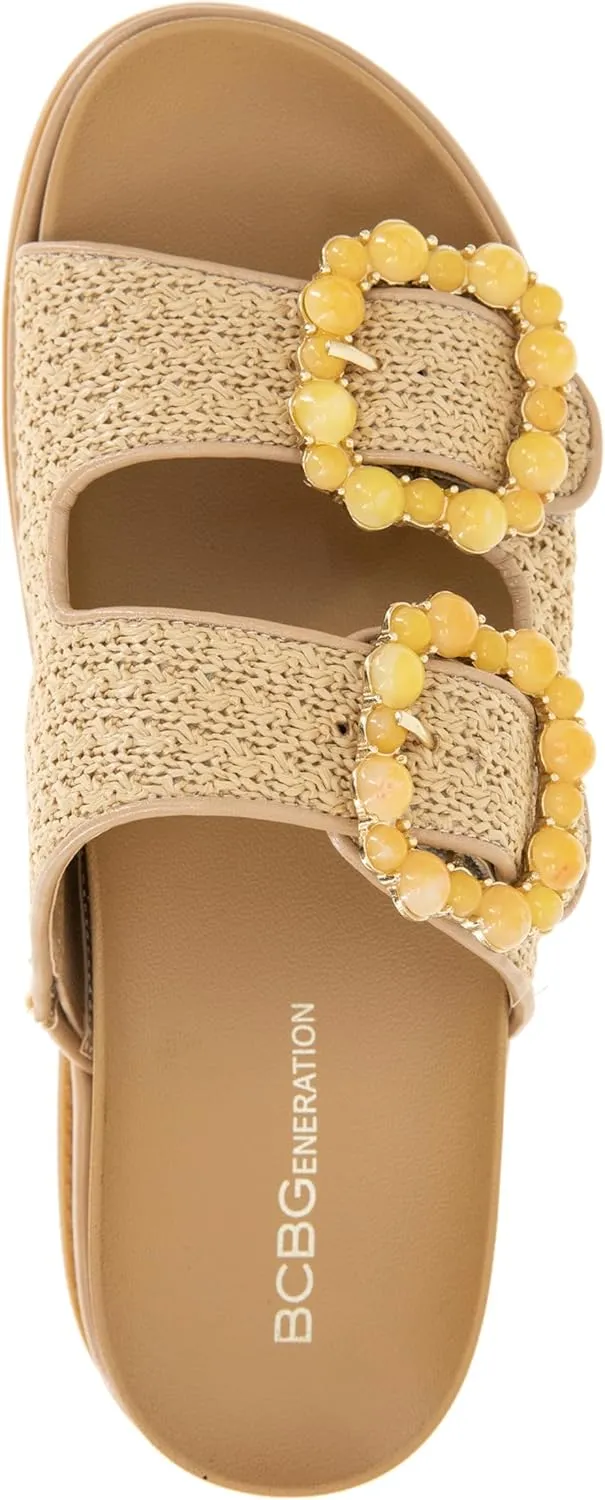 BCBGeneration Women's Fashion Slide Sandal