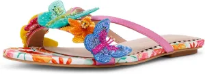 Betsey Johnson Women's Sellena Flat Sandal