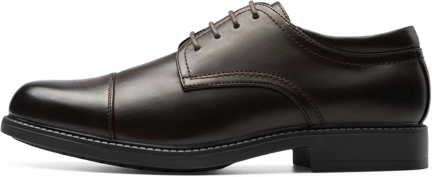 Bruno Marc Men's Dress Oxford Shoes Classic Lace Up Formal Cap Toe Shoes