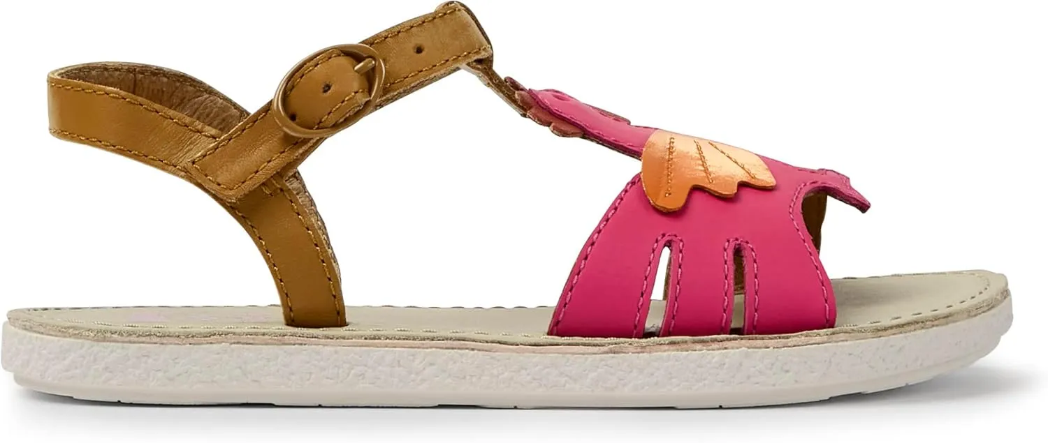 Camper Girl's T-Bar Flat Sandal