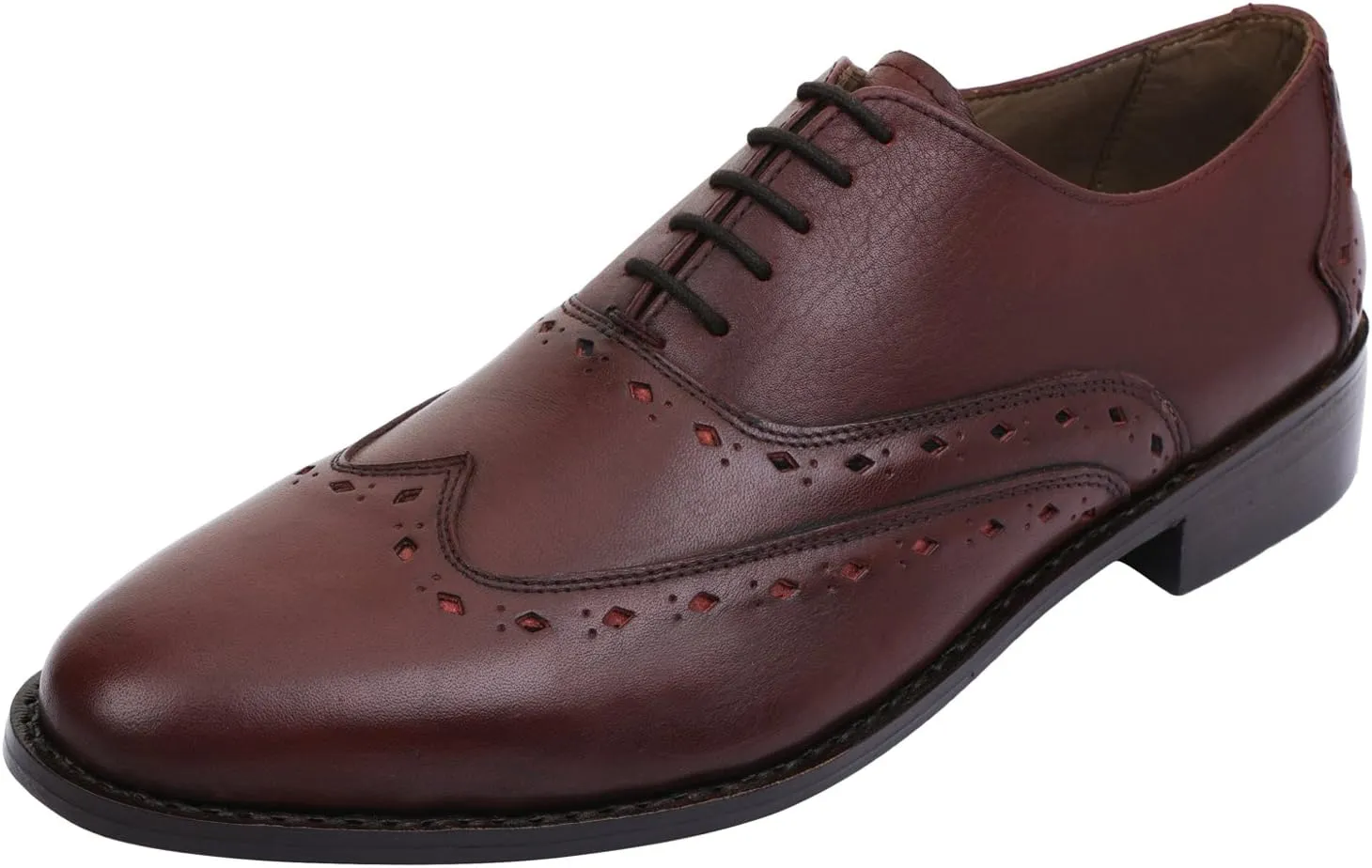 Captoe Oxford Goodyear Welted Formal Handmade Leather Dress Shoes