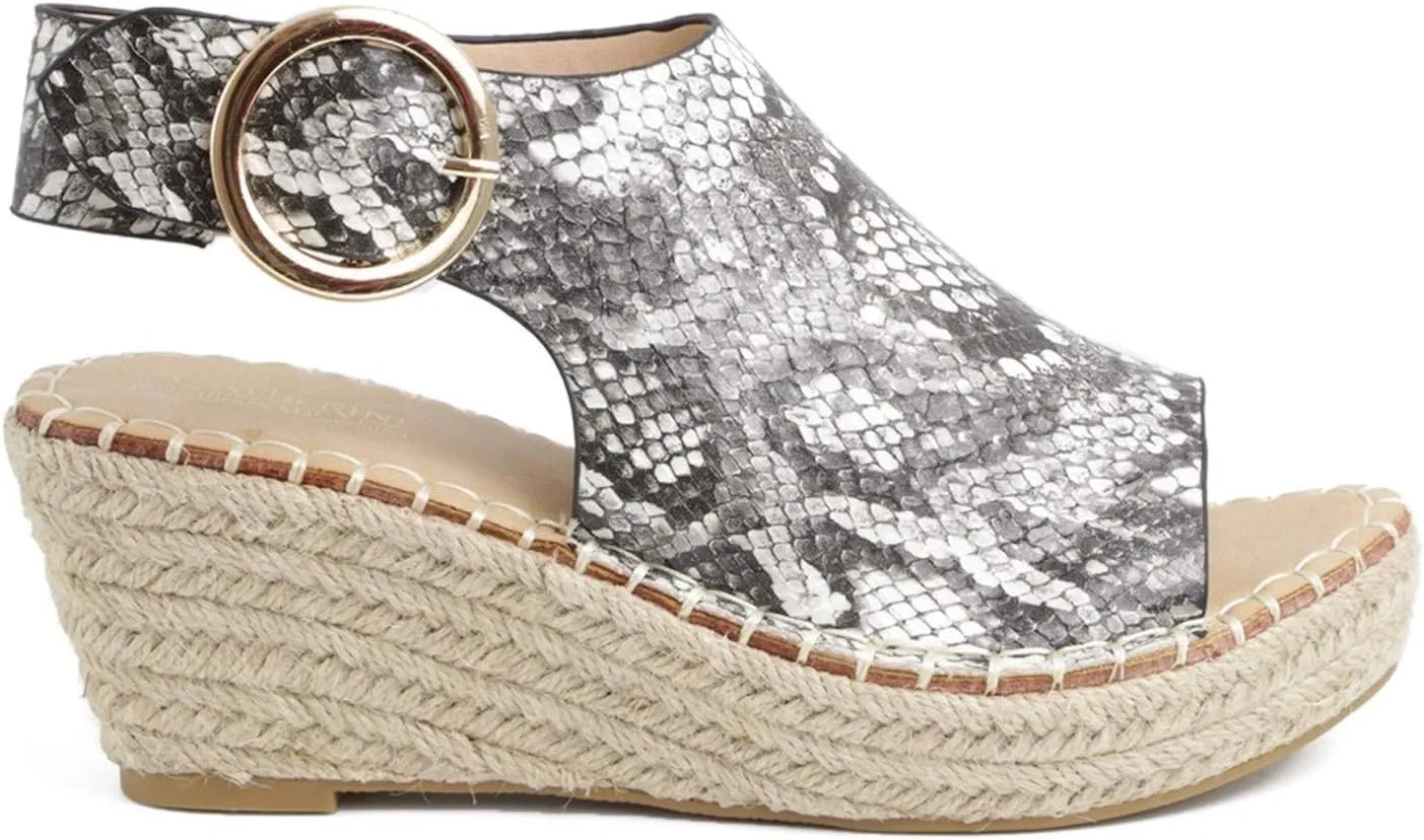Catherine Malandrino Womens Cirkly Espadrille Wedge Sandal