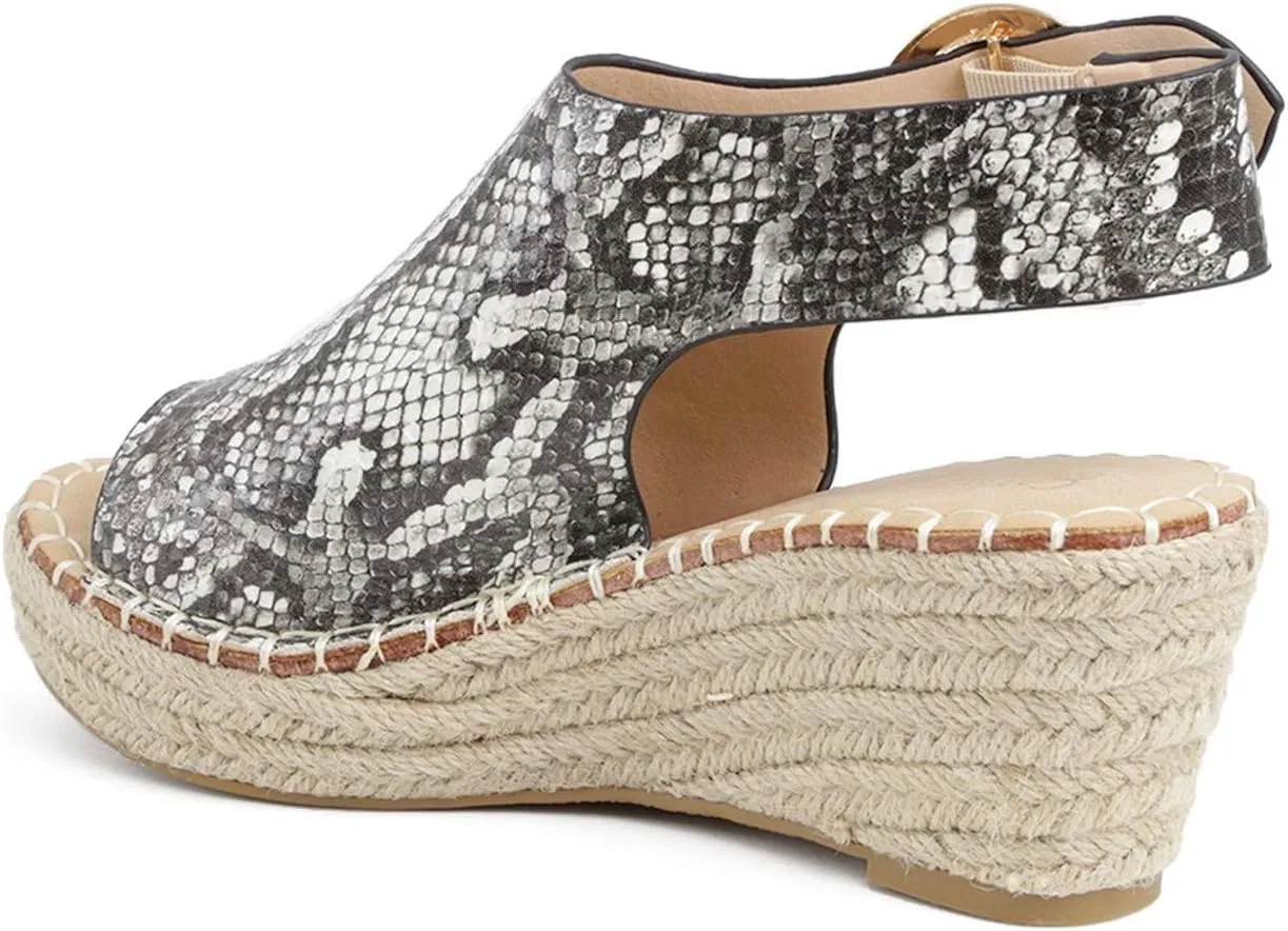 Catherine Malandrino Womens Cirkly Espadrille Wedge Sandal