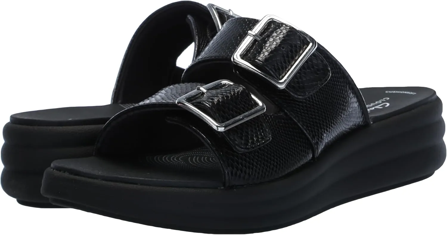 Clarks Women's Drift Buckle Slide Sandal