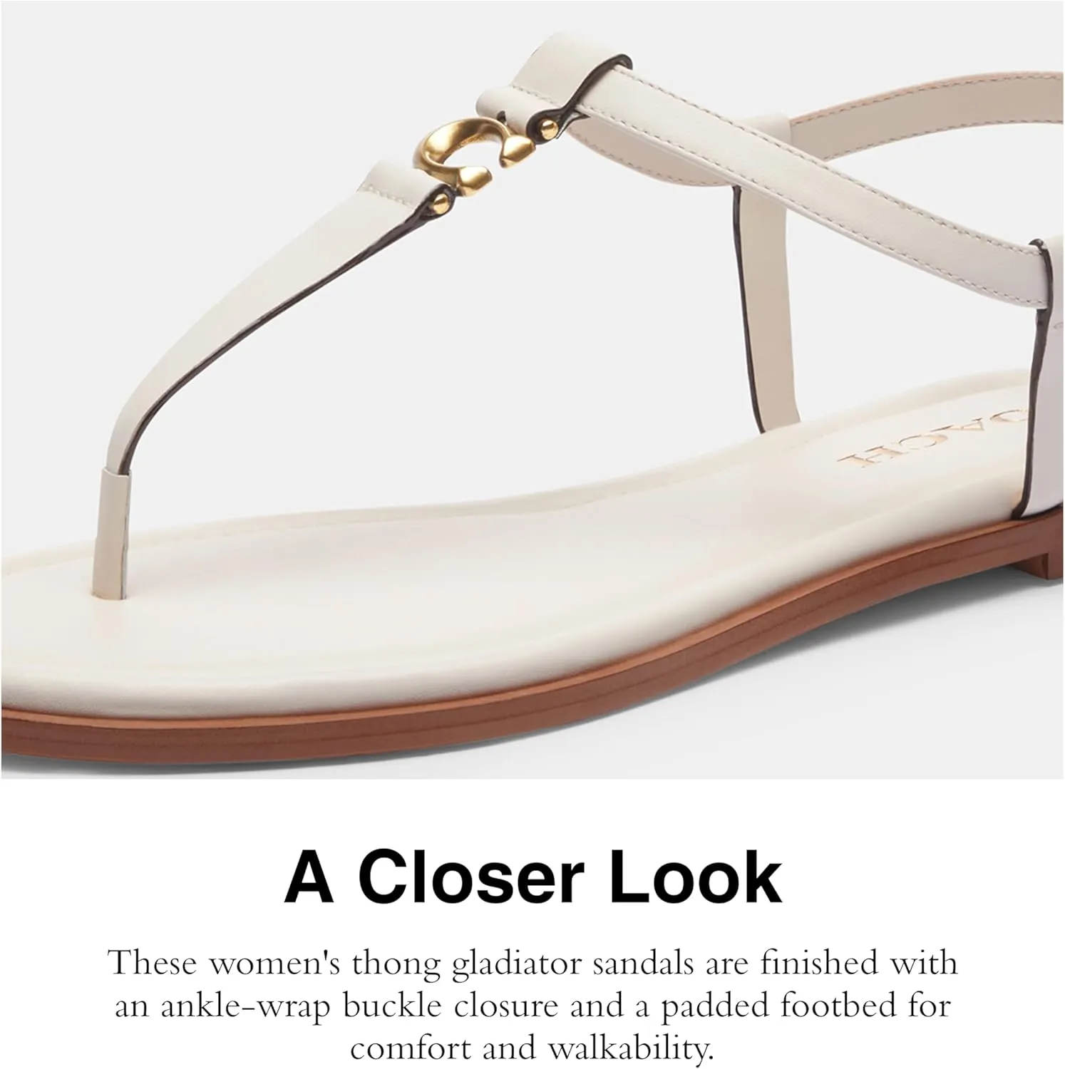 Coach Women's Jessica Thong Sandal