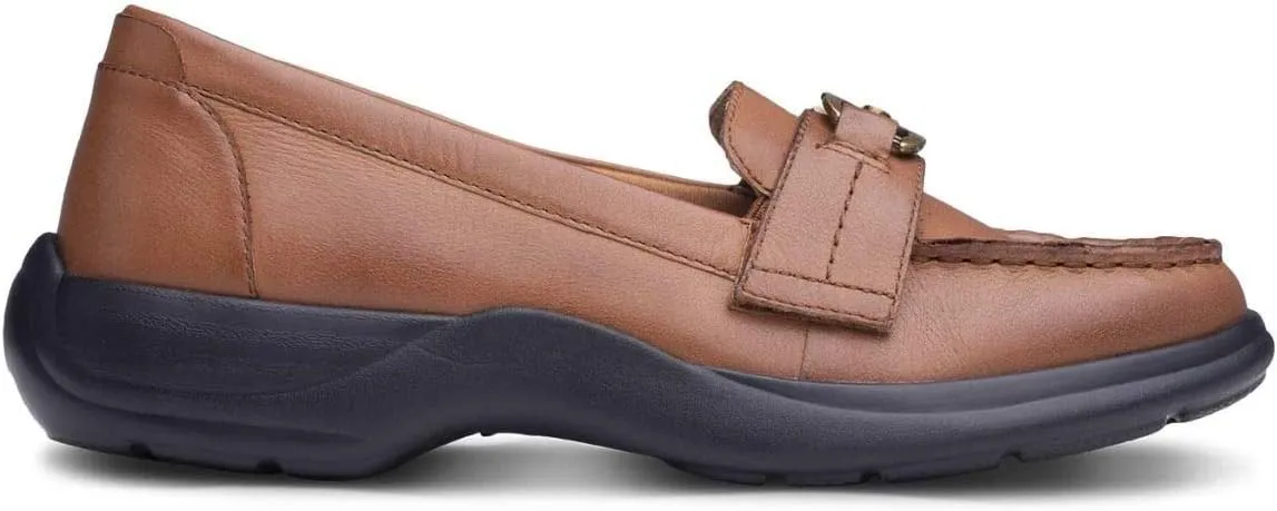 Dr. Comfort Mallory Diabetic Dress Shoes-Easy Off Leather Slip On Diabetic Shoes for Women with Micro-Suede Lining