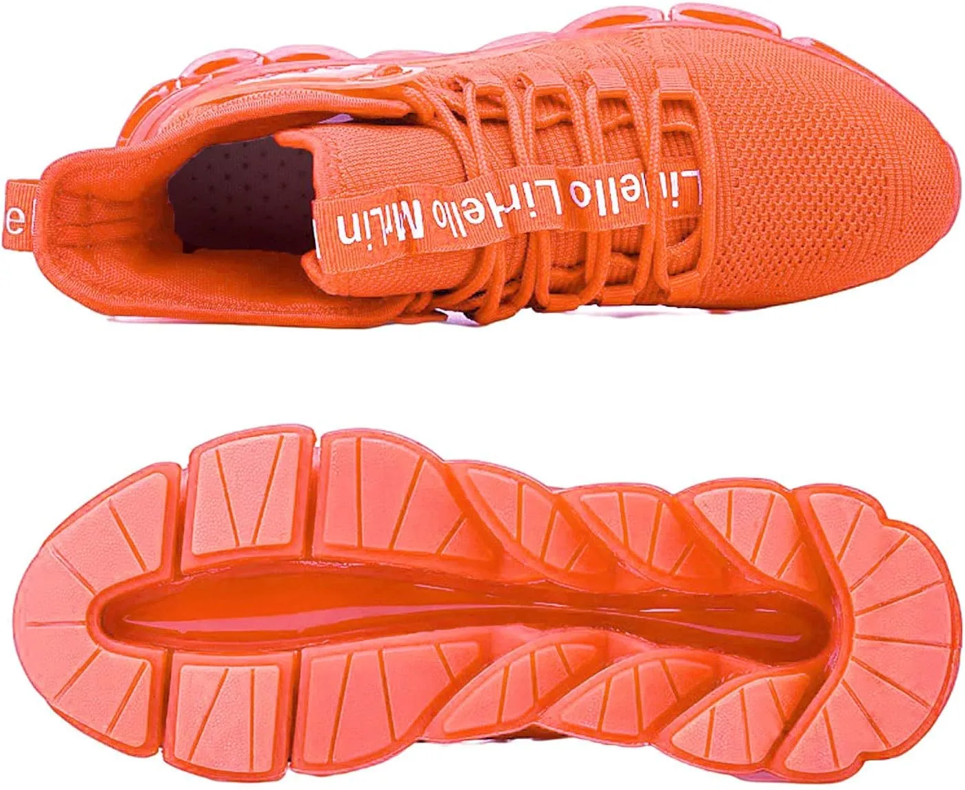 DUDHUH Women's Fashion Sneakers Running Shoes Womens Non Slip Comfortable Blade Type Athletic Walking Shoes for Women