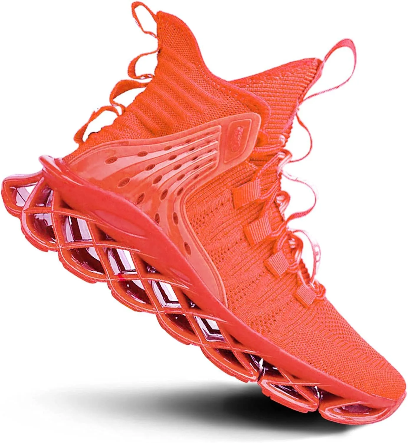 DUDHUH Women's Fashion Sneakers Running Shoes Womens Non Slip Comfortable Blade Type Athletic Walking Shoes for Women