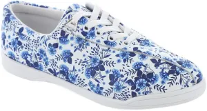 Easy Spirit AP1 Womens Oxford 6 BM US WhiteBlueFloral