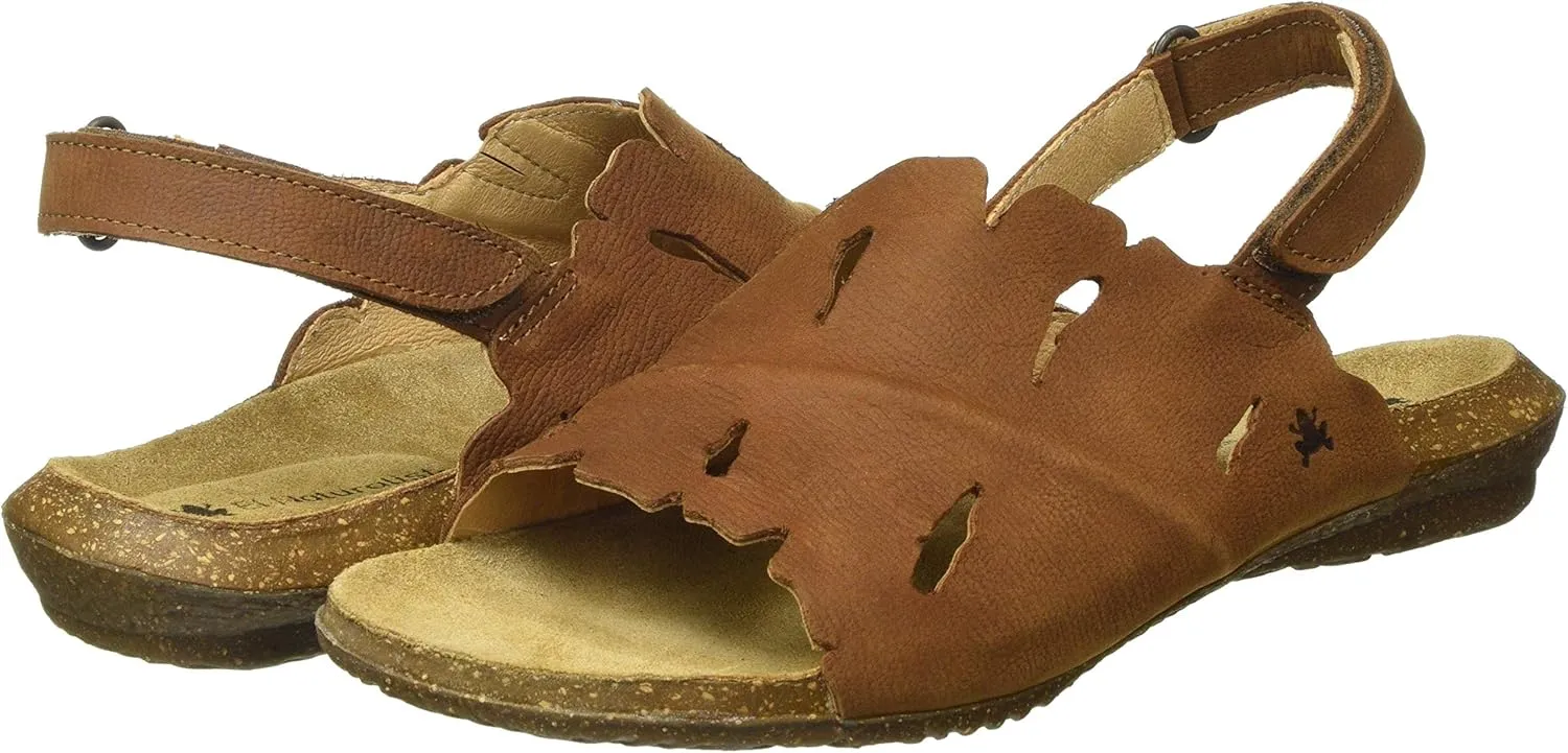 El Naturalista Women's Back Buckle. Sandal