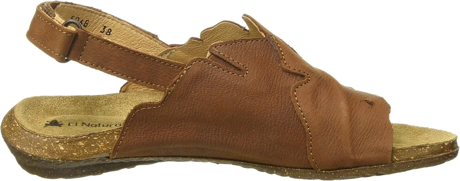 El Naturalista Women's Back Buckle. Sandal