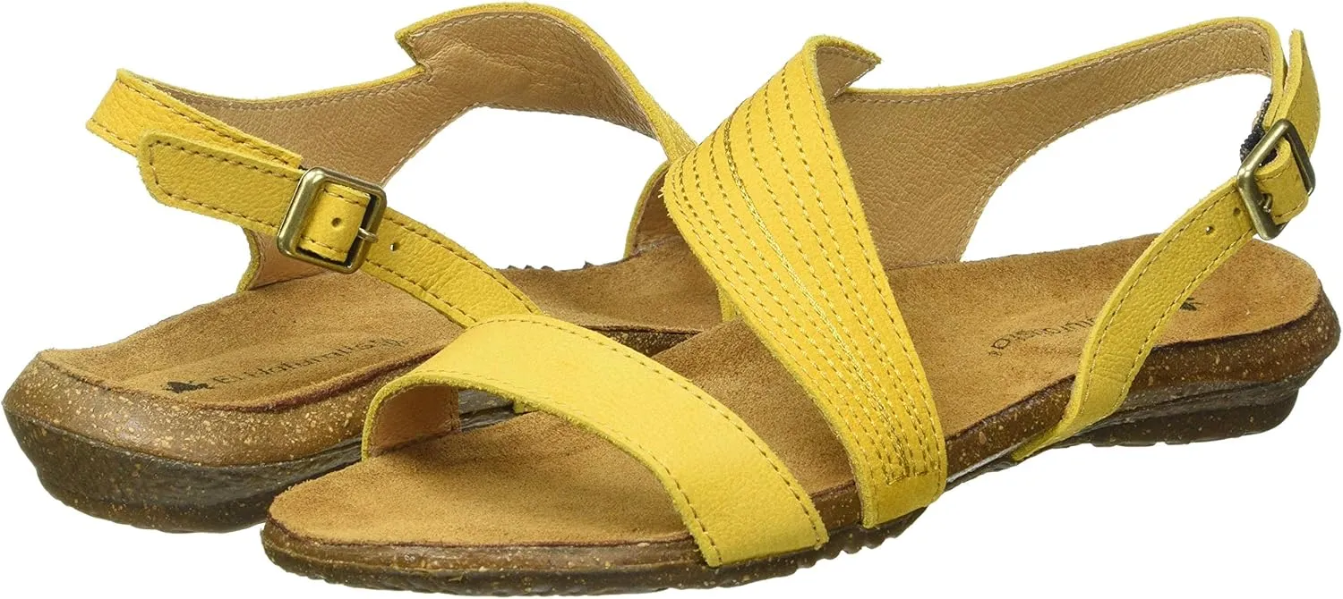 El Naturalista Women's Flat Platform Sandal