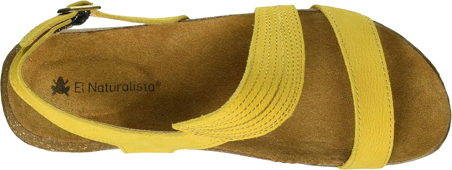 El Naturalista Women's Flat Platform Sandal