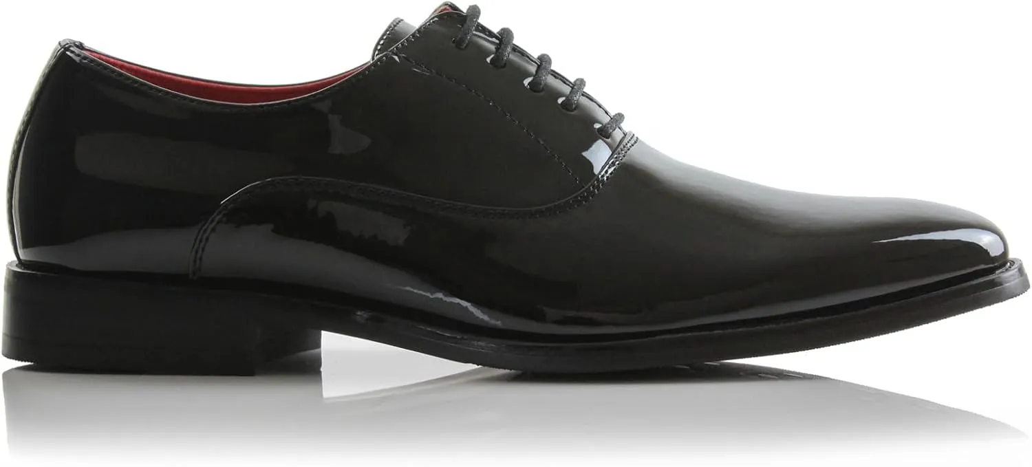 Ferro Aldo Classic Men's Classic Formal Oxford Round Toe Dress Shoes