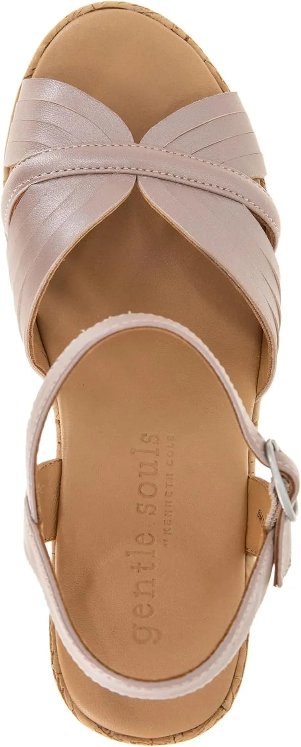 Gentle Souls by Kenneth Cole Women's Nomi Wedge Sandal