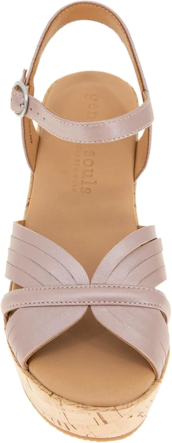 Gentle Souls by Kenneth Cole Women's Nomi Wedge Sandal