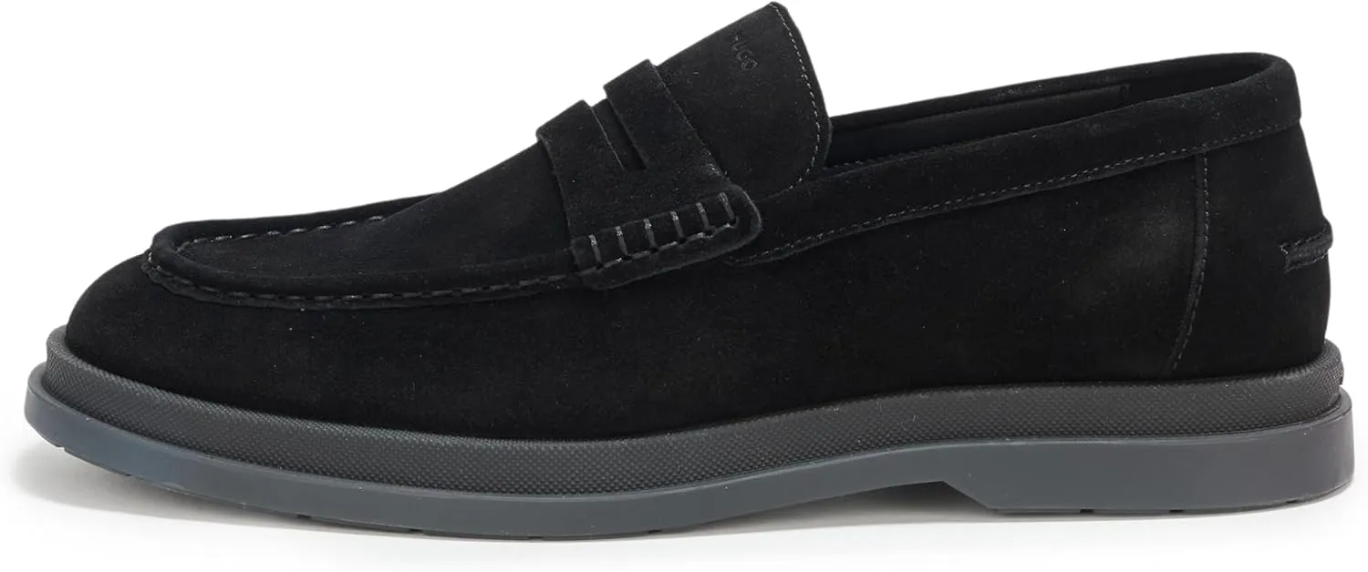HUGO Men's Chaol Suede Moccasin Loafer