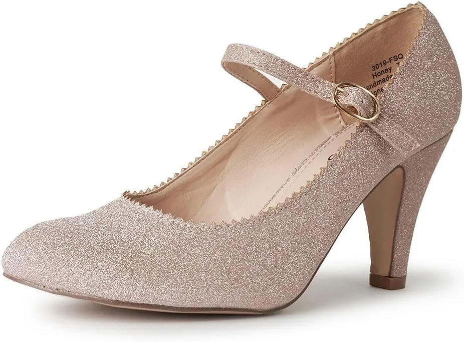 J. Adams Honey Mary Jane Women's Oxford Pumps