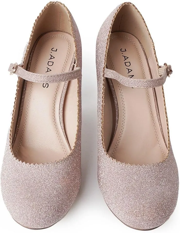 J. Adams Honey Mary Jane Women's Oxford Pumps