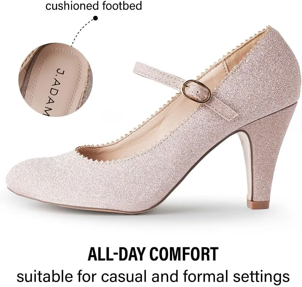 J. Adams Honey Mary Jane Women's Oxford Pumps