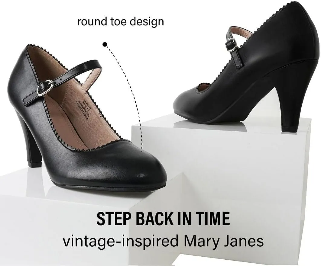 J. Adams Honey Mary Jane Women's Oxford Pumps