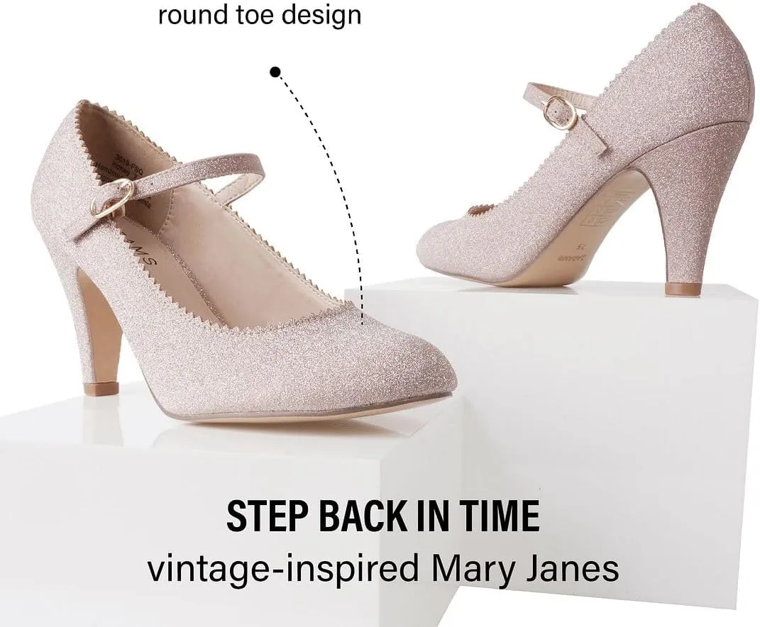J. Adams Honey Mary Jane Women's Oxford Pumps