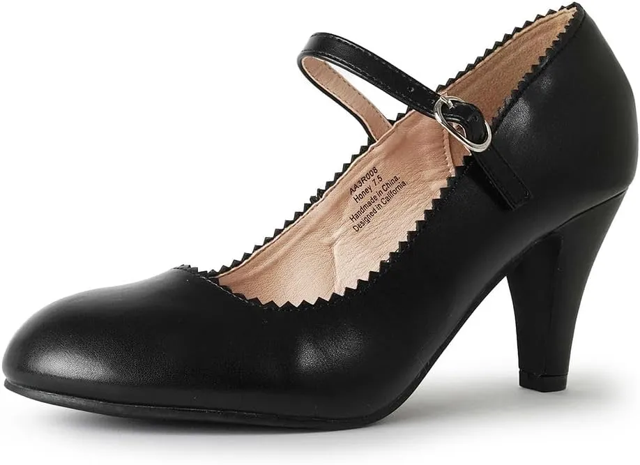 J. Adams Honey Mary Jane Women's Oxford Pumps
