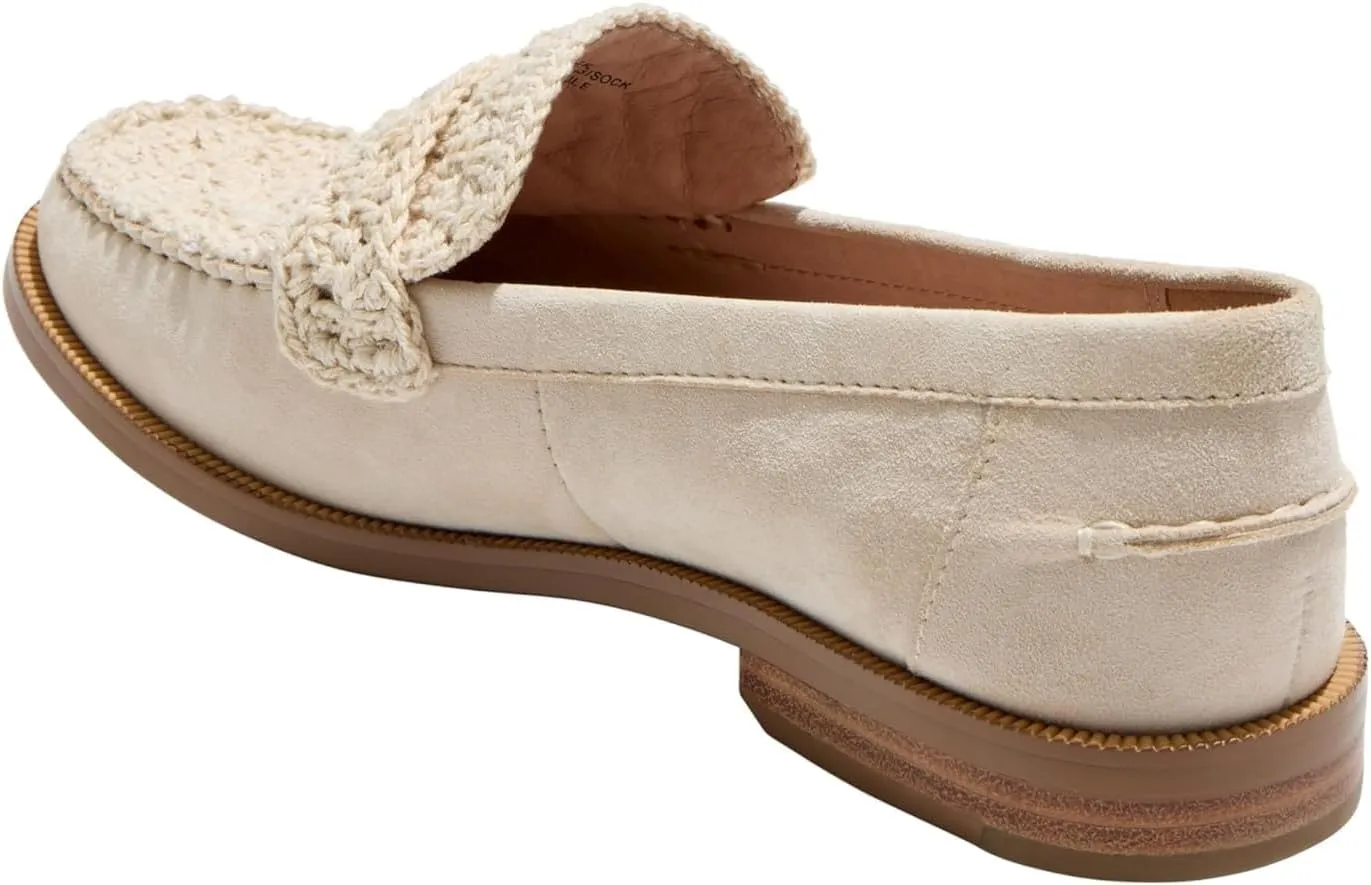 Jack Rogers Women's Dale Loafer-Crochet/Suede