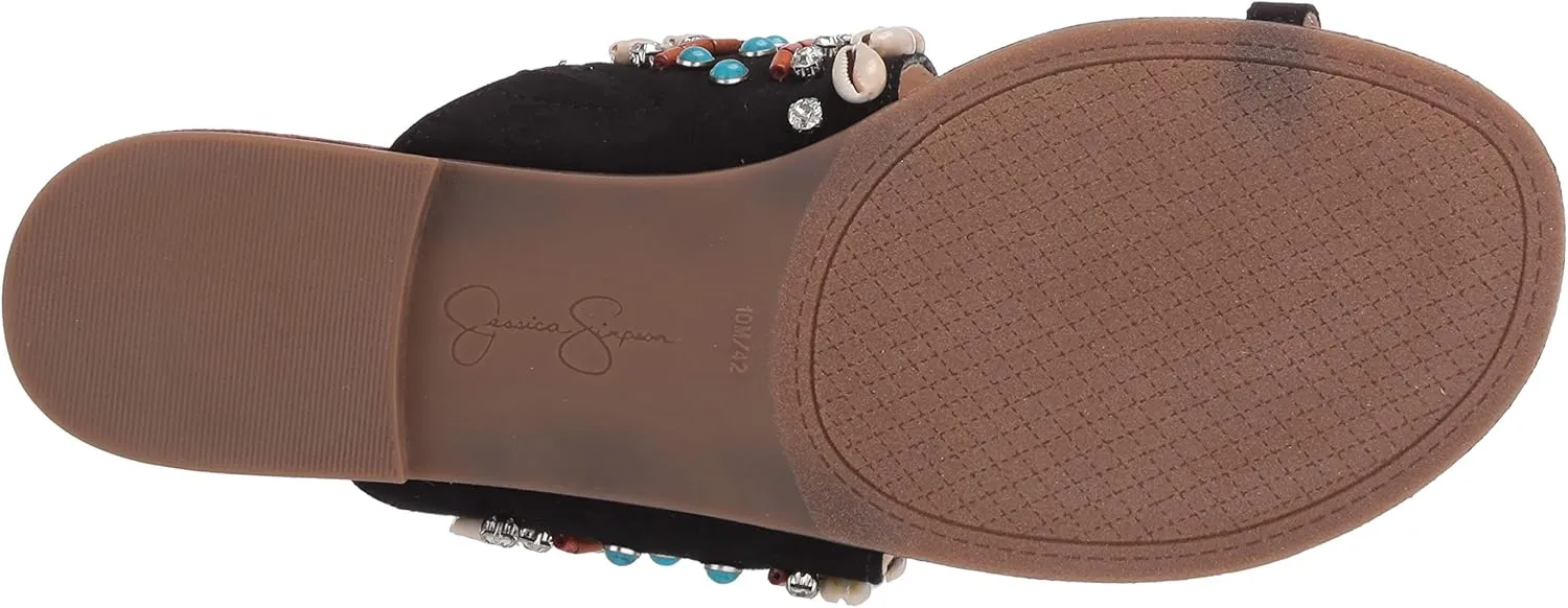 Jessica Simpson Women's Abira Slide Sandal Flat