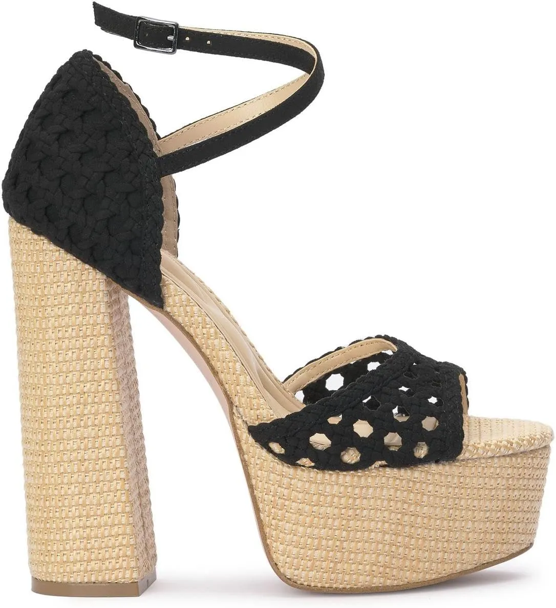 Jessica Simpson Womens Aditi Platform Open Toe Platform Heels