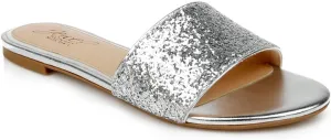 Jewel Badgley Mischka Women's Dillian Flat Sandal