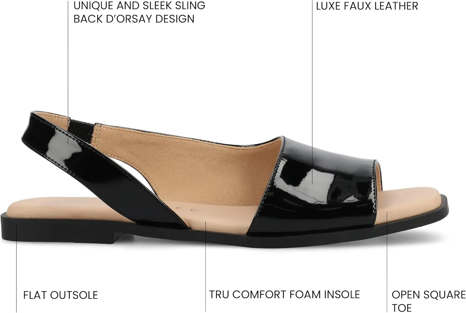 Journee Collection Women's Brinsley Sandal