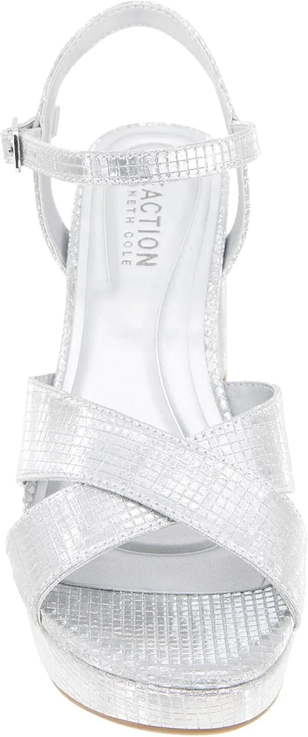 Kenneth Cole REACTION Women's Reeva Platform Heeled Sandal