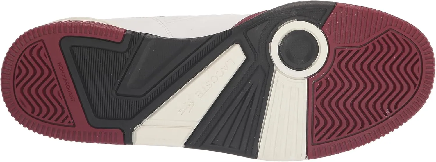 Lacoste Men's Lineshot Mesh Collar Leather Sneaker