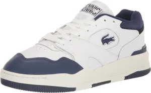 Lacoste Men's Lineshot Mesh Collar Leather Sneaker
