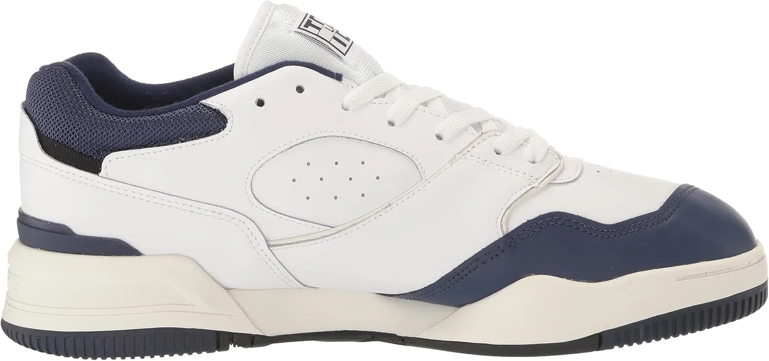 Lacoste Men's Lineshot Mesh Collar Leather Sneaker