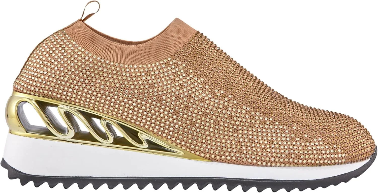 Lady Couture Bella Rhinestone Sneakers