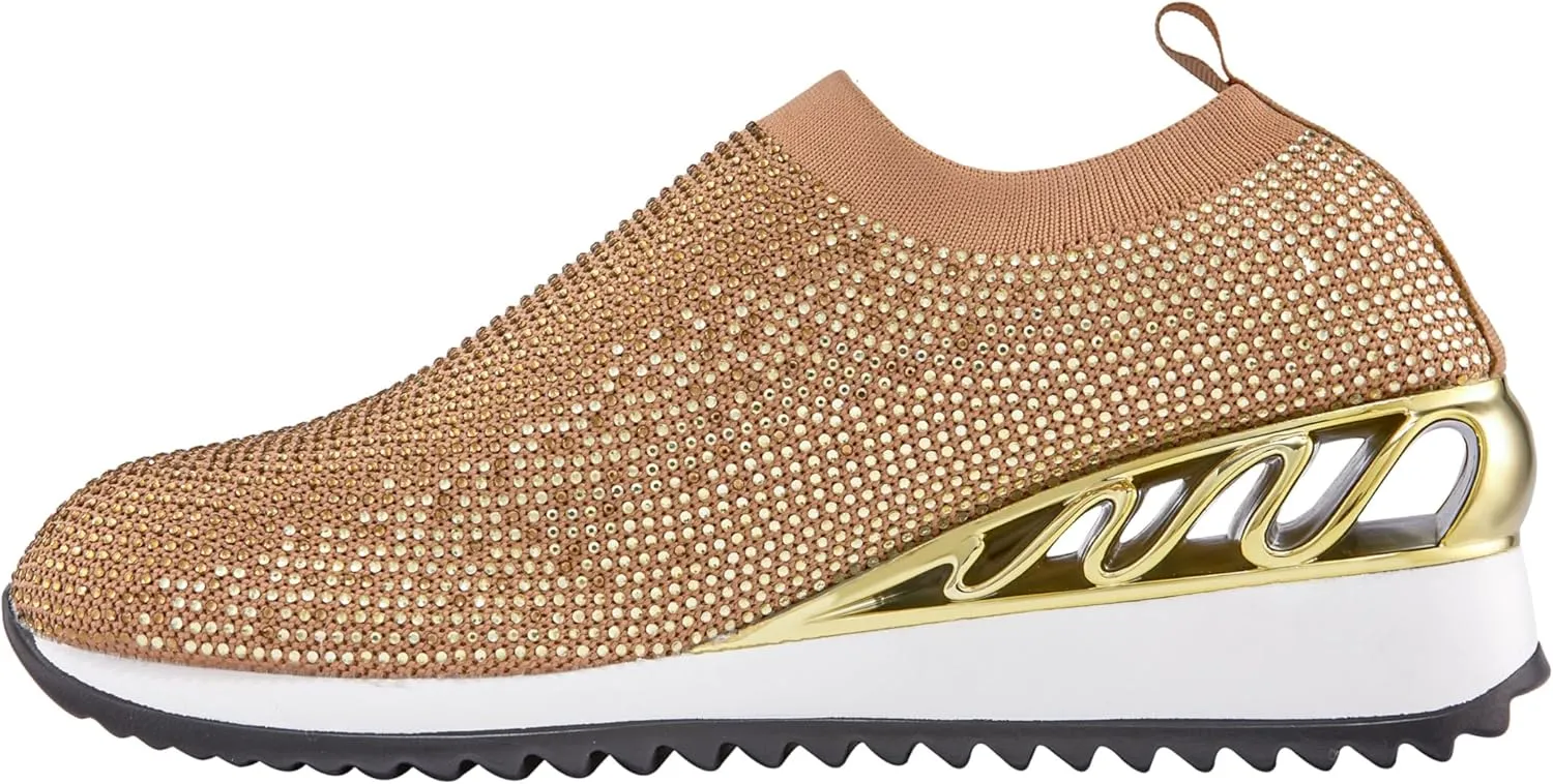 Lady Couture Bella Rhinestone Sneakers