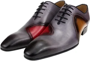 Latin Dance Shoes Men Professional Leather Latin(39)