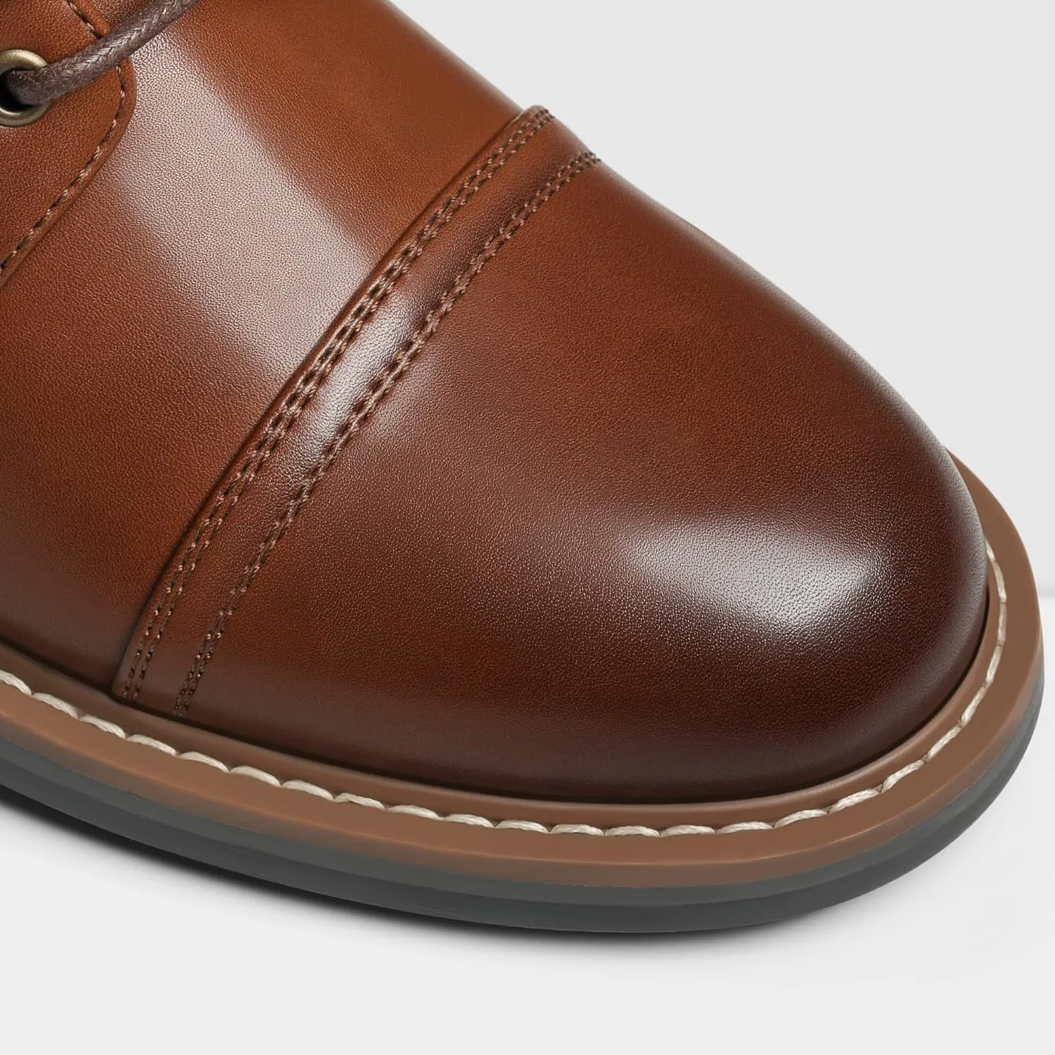 Leather Oxford Dress Boots For Men