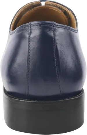 LIBERTYZENO Mens Tread Design Genuine Leather Lace Up Oxford Dress Shoes