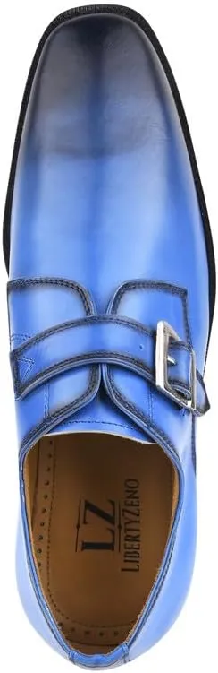 LIBERTYZENO Mens Water Proof Suede Leather Adults Casual Chelsea Boots for Easter Gift LS-Gloria