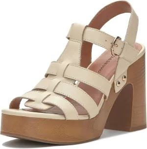 Lucky Brand Women's Imana Platform High Heel Sandal Heeled