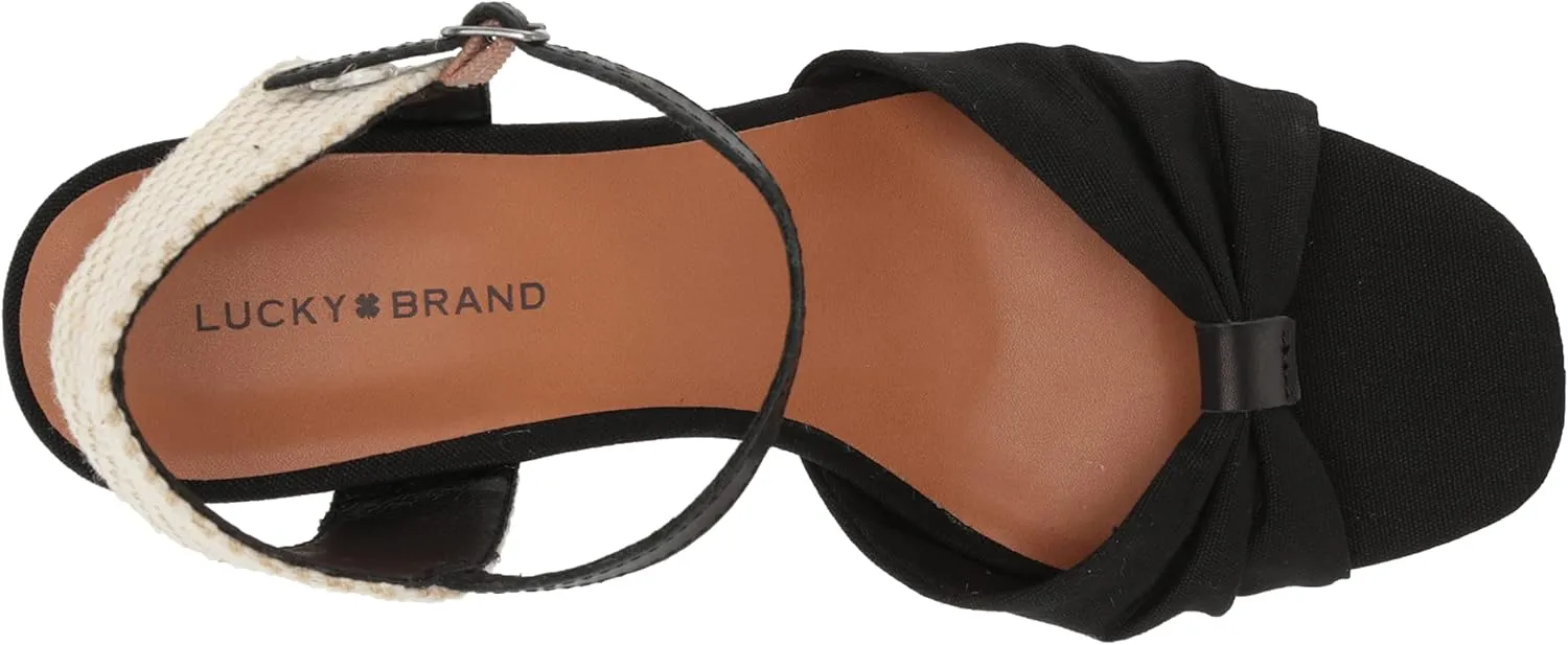 Lucky Brand Women's Macrimay Espadrille Wedge Sandal