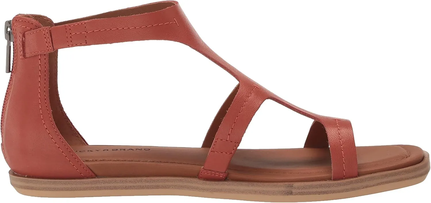 Lucky Brand Women's Nayda Caged Sandal Flat