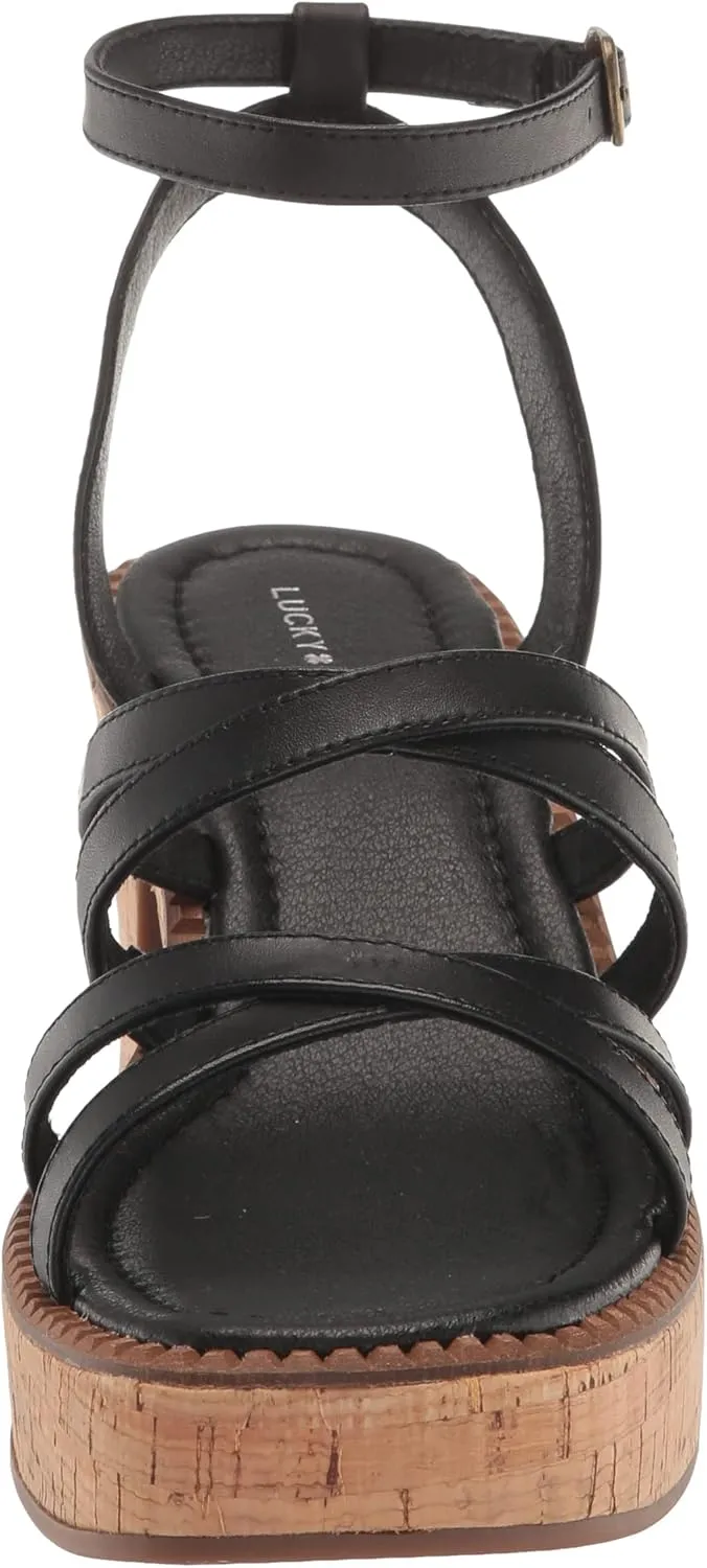 Lucky Brand Women's Taiza Platform Sandal Heeled