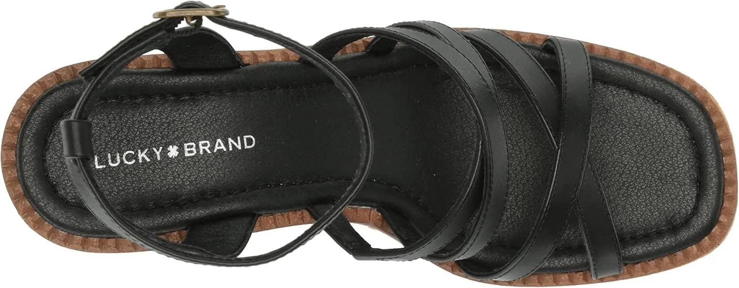 Lucky Brand Women's Taiza Platform Sandal Heeled