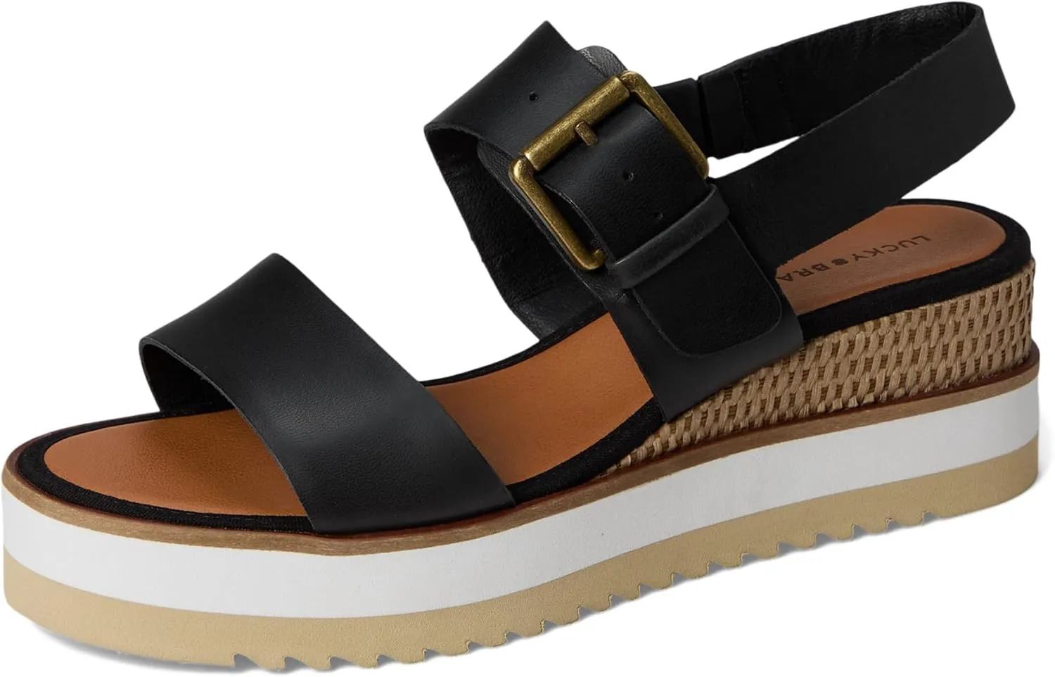 Lucky Brand Women's Turoma Platform Wedge Sandals