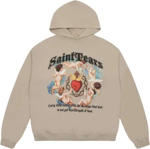 Lucky I See Ghosts Hoodie KY West Hoodie Men's Vintage Graphic Hip Hop Pullover Heavyweight Hoodies